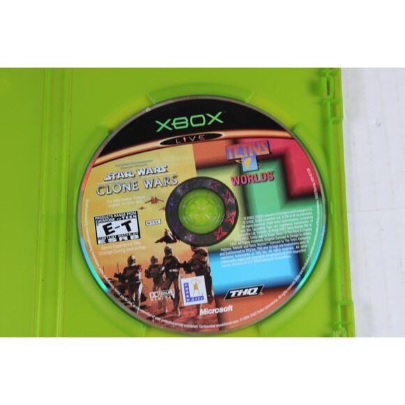 Tetris Worlds Star Wars Clone Wars combo (Microsoft Xbox 2003) Authentic, tested - Picture 7 of 11